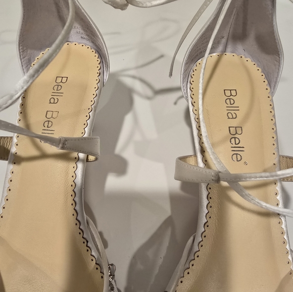 Bella Belle Frances Crystal Embellished Wedding Heels size 9.5 - Picture 7 of 9